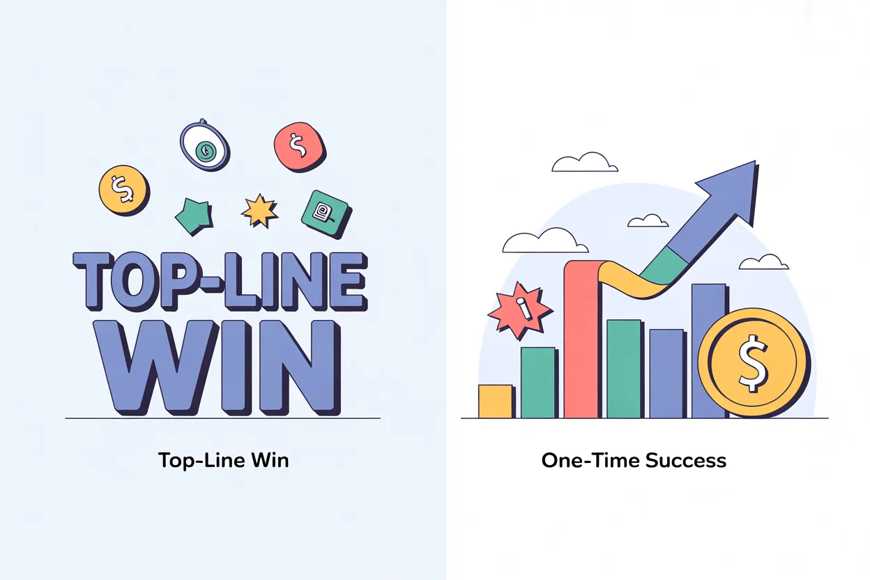 Sales manager reviewing performance metrics and resume alignment before applying.